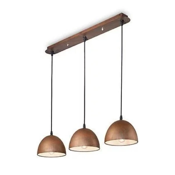 Підвісний світильник IDEAL LUX FOLK E27 21Вт коричневий 174235