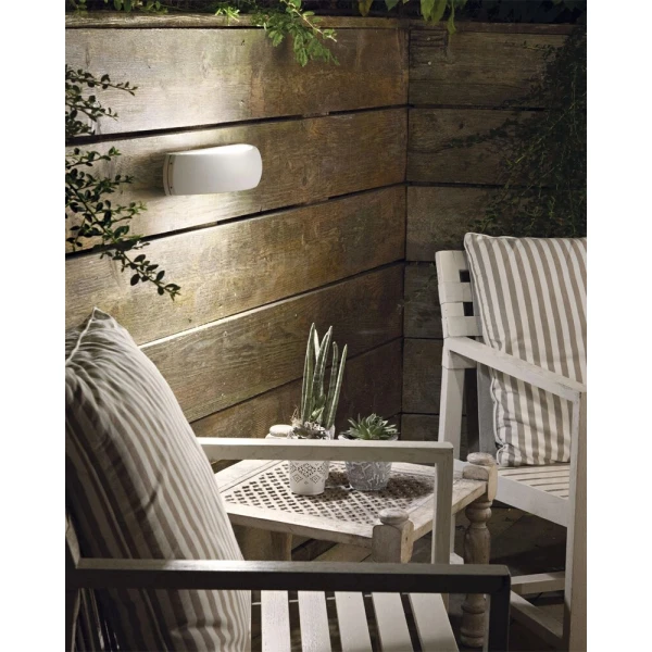 Фасадний світильник Ideal Lux GIOVE E27 7Вт білий 092195 - Фото 2