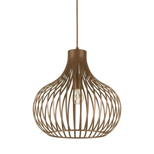 Підвісний світильник IDEAL LUX ONION E27 коричневий 205298 - Фото 1