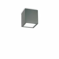 Ideal Lux TECHO GU10 сірий 251554. Вуличний стельовий світильник