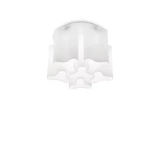 Ideal Lux COMPO E27 білий 125503. Пристельова люстра