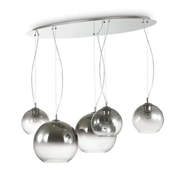 Підвісний світильник IDEAL LUX NEMO PLUS E27 димчастий 138305 - Фото 1