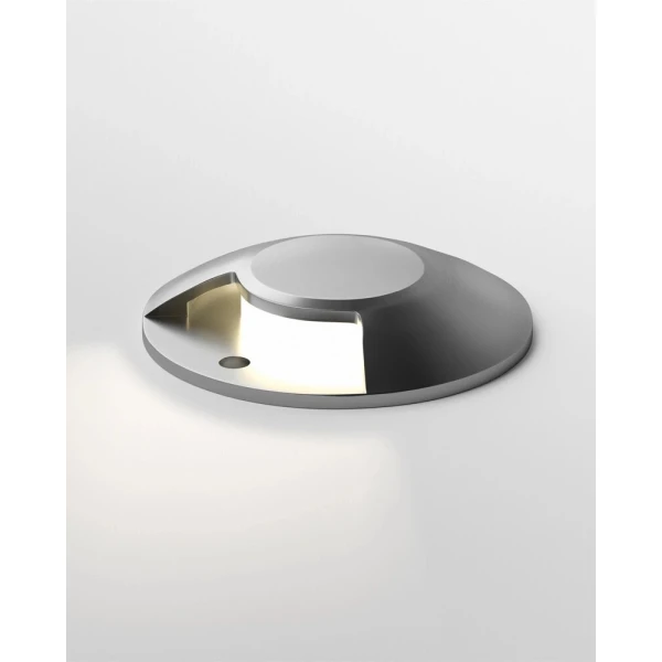 Вбудований вуличний світильник IDEAL LUX ROCKET 3Вт 3000К сірий 247144 - Фото 2
