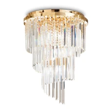 Ideal Lux CARLTON E14 прозорий 213507. Пристельова люстра