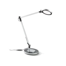 Ideal Lux FUTURA 10Вт 4000К сірий 204895. Офісна настільна лампа