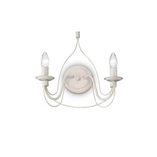 Бра-свічка Ideal Lux CORTE E14 бежевий 028460 - Фото 1
