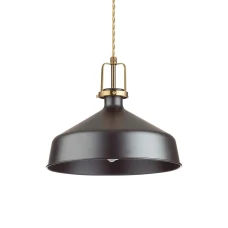 Ideal Lux ERIS E27 чорний 249063. Підвісний світильник