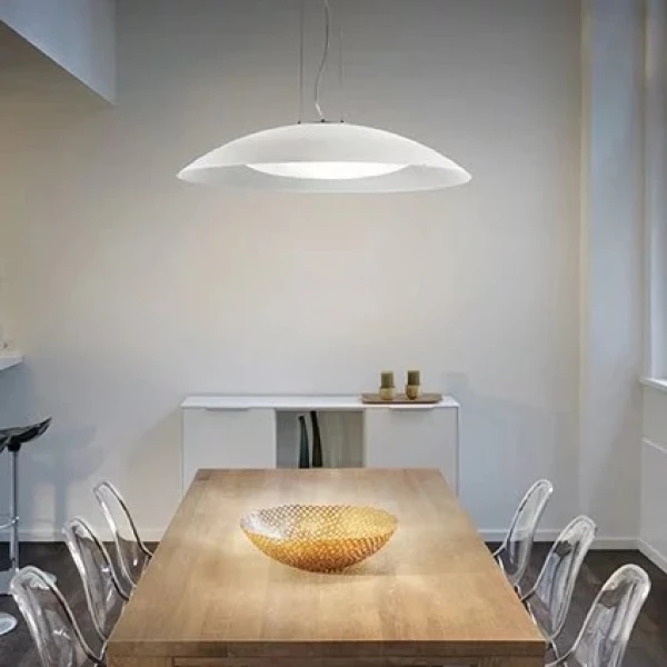 Підвісний світильник Ideal Lux LENA E27 21Вт білий 035727 - Фото 2