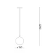 Підвісний світильник Ideal Lux MR JACK GU10 білий 231273