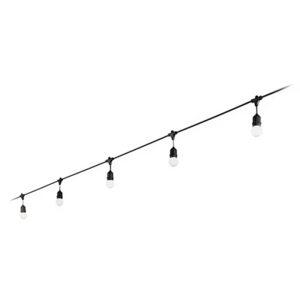 Декоративний вуличний світильник Ideal Lux FIESTA E27 чорний 159836 - Фото 2