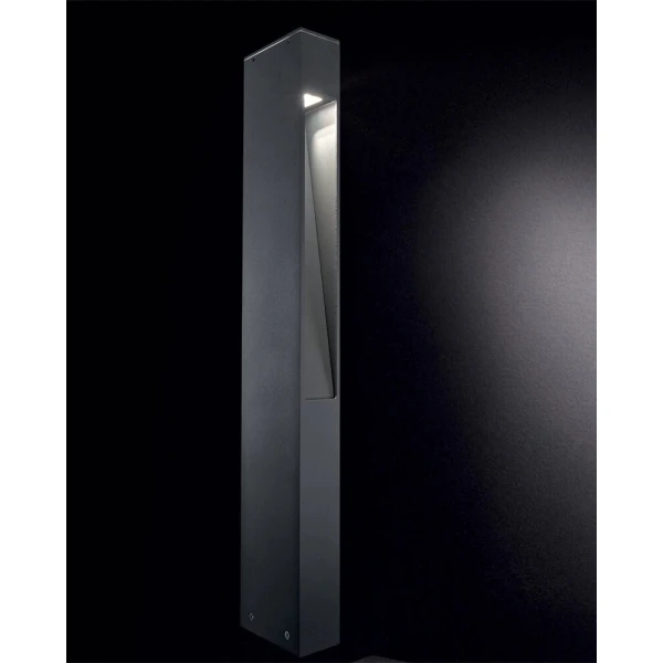 Вуличний стовпчик Ideal Lux MERCURIO G9 сірий 114347 - Фото 2