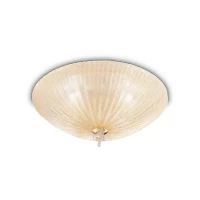 Ideal Lux SHELL E27 помаранчевий 140193. Стельовий світильник