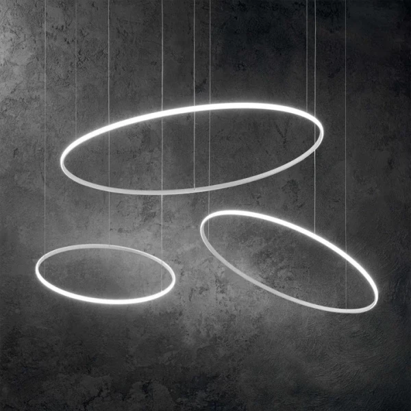 Підвісний світильник Ideal Lux HULAHOOP 50Вт 3000К білий 258751 - Фото 2