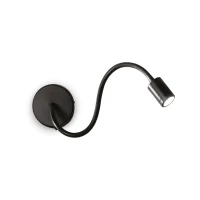 Ideal Lux FOCUS 3Вт чорний 097190. Бра спрямованого світла