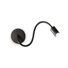 Ideal Lux FOCUS 3Вт чорний 097190. Бра спрямованого світла