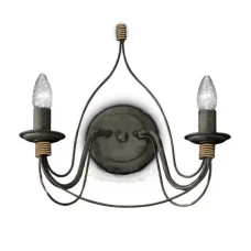 Ideal Lux CORTE E14 коричневий 057200. Бра-свічка