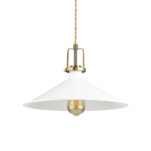 Підвісний світильник IDEAL LUX ERIS E27 7Вт білий 238210 - Фото 1