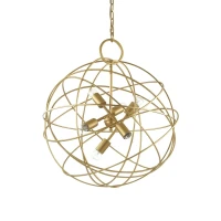 Ideal Lux KONSE E27 золотий 156026. Підвісний світильник