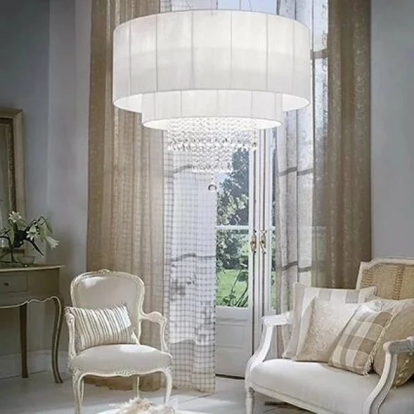Підвісний світильник IDEAL LUX OPERA E27 білий 165011 - Фото 2