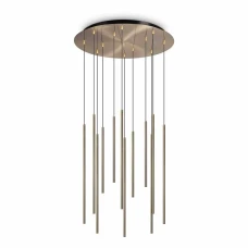 Ideal Lux FILO 23Вт 3000К латунь 263663. Підвісний світильник