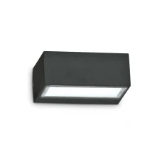 Ideal Lux TWIN G9 чорний 115375. Фасадний світильник