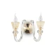 Бра-свічка Ideal Lux STRAUSS E14 прозорий 140599