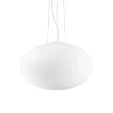 Ideal Lux CANDY E27 білий 086743. Підвісний світильник