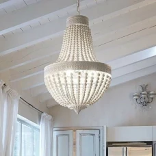 Ideal Lux MONET E14 білий 162737. Кришталева люстра