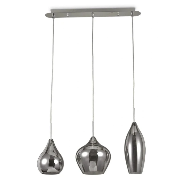 Підвісний світильник IDEAL LUX SOFT E14 15Вт сірий 111865 - Фото 1