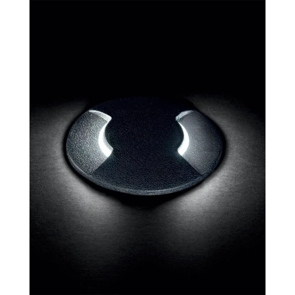 Вбудований вуличний світильник Ideal Lux CECILIA GU10 чорний 120287 - Фото 2
