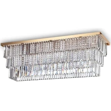Ideal Lux MARTINEZ E14 прозорий 213569. Пристельова люстра