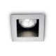 Врізний точковий світильник Ideal Lux FUNKY GU10 сірий 083223