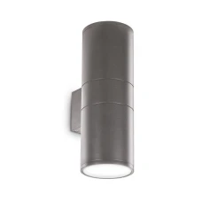 Ideal Lux GUN E27 сірий 236858. Фасадний світильник