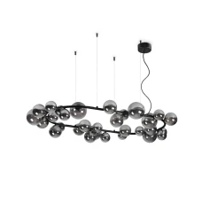 Ideal LUX PERLAGE G9 чорний 296753. Підвісна люстра
