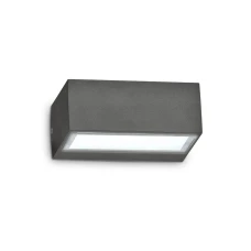 Ideal Lux TWIN G9 сірий 115368. Фасадний світильник