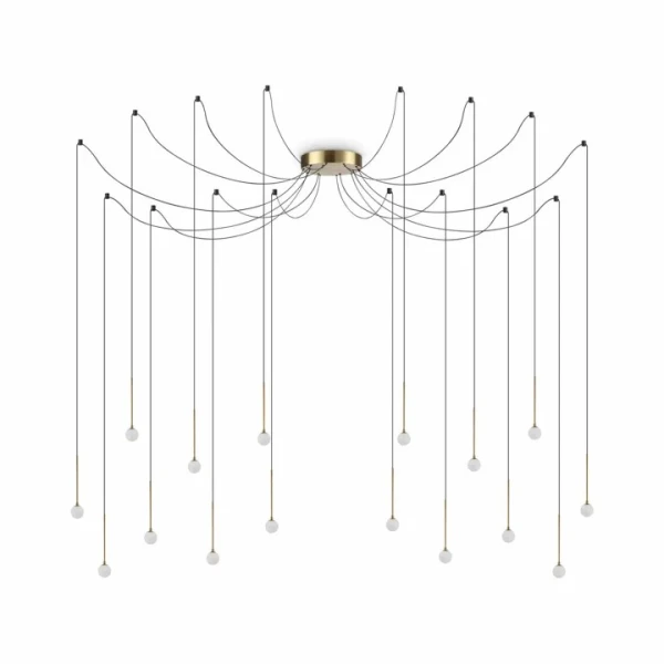 Підвісний світильник IDEAL LUX LUCCIOLA 16Вт 3000К білий 284019 - Фото 1