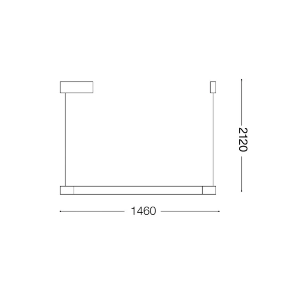 Підвісний світильник Ideal Lux YOKO 17Вт 3000К білий 258928 - Фото 3