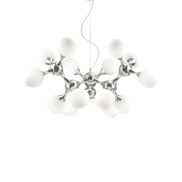 Підвісний світильник IDEAL LUX NODI E14 білий 082073 - Фото 1