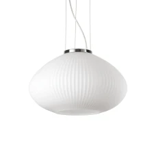 Ideal Lux PLISSE E27 білий 285184. Підвісний світильник