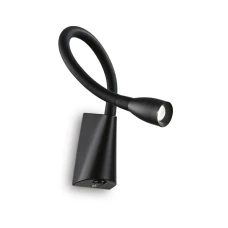 Ideal Lux GOOSE 3Вт чорний 142692. Бра спрямованого світла