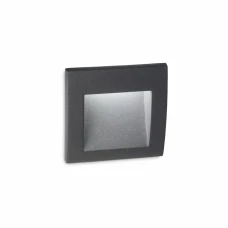 Ideal Lux WIRE 2Вт 3000К сірий 255521. Вбудований вуличний світильник