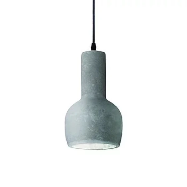 Підвісний світильник IDEAL LUX OIL E27 сірий 110431 - Фото 1