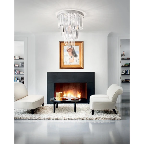 Пристельова люстра Ideal Lux CARLTON E14 прозорий 213507 - Фото 2