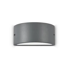 Ideal Lux REX E27 сірий 092423. Фасадний світильник