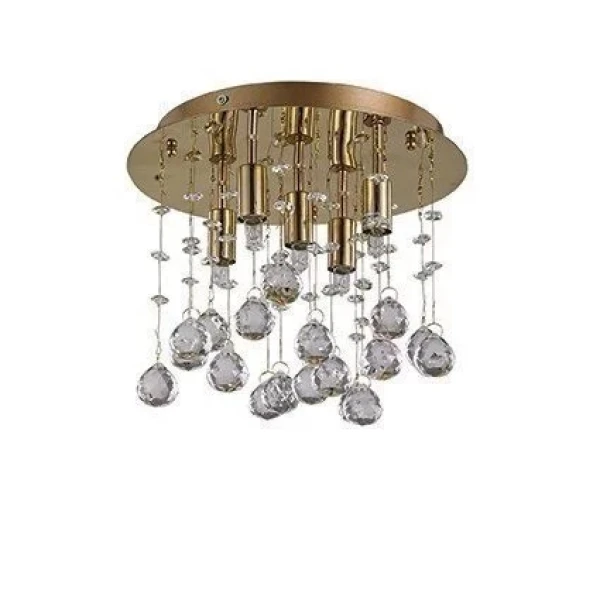 Пристельова люстра Ideal Lux MOONLIGHT G9 золотий 094663