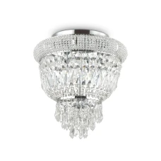 Ideal Lux DUBAI E14 прозорий 207162. Пристельова люстра