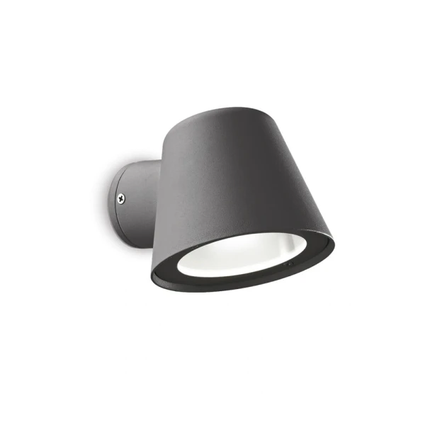 Фасадний світильник Ideal Lux GAS GU10 сірий 091525 - Фото 1