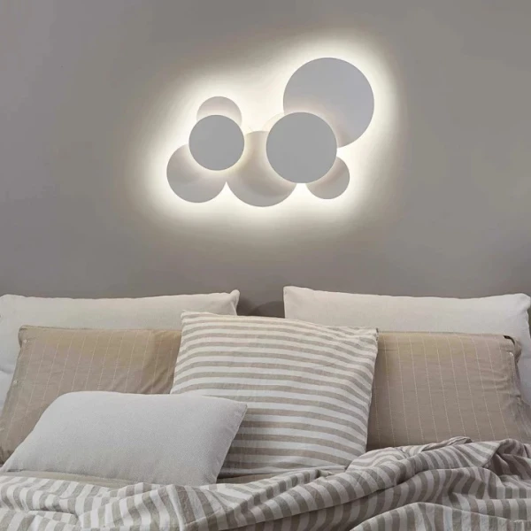 Пристельова люстра IDEAL LUX CLOUD 51Вт 3000К білий 285207 - Фото 2