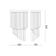 Декоративне бра Ideal Lux CARLTON E14 прозорий 213491