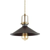Ideal Lux ERIS E27 чорний 249070. Підвісний світильник
